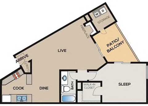a diagram of a floor plan of a house